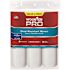 Wooster 9 in. x 1/2 in. High-Density Fabric Pro White Woven Roller Cover Applicator/Tool (3-Pack)