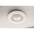 Lithonia Lighting SGLL 2 ft. Black Indoor Integrated LED Garage Light with Integrated Motion Sensor Flushmount
