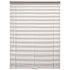 Champion White Cordless Room Darkening 1 in. Vinyl Mini Blind for Window or Door - 58 in. W x 72 in. L