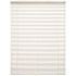 Designer's Touch Alabaster Cordless Room Darkening 1 in. Vinyl Mini Blind for Window or Door - 23 in. W x 72 in. L