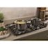 GE 30 in. Gas Cooktop in Stainless Steel with 4-Burners Including Power Burners