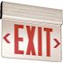Lithonia Lighting EDG Aluminum LED Emergency Exit Sign