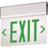 Lithonia Lighting EDG Aluminum LED Emergency Exit Sign