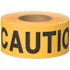 3 in. x 1000 ft. Yellow BT 100 Non-Adhesive Barricade Caution Flagging Tape (1-Roll)