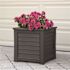 Mayne Lakeland 20in Square Self-Watering Espresso Polyethylene Planter