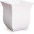 Mayne Valencia 16 in. Square White Polyethylene Planter