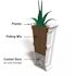 Mayne Fairfield 40 in. Tall Black Polyethylene Planter