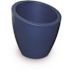 Mayne Modesto 20 in. Round Neptune Blue Polyethylene Planter