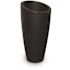 Mayne Modesto 32 in. Round Black Polyethylene Planter