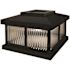 Mayne Solar Cap for Mayne Mail Post, Black