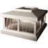 Mayne Solar Cap for Mayne Mail Posts, White