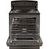 GE 30 in. 4 Burner Element Free-Standing Electric Range in Black