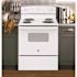 GE 30 in. 4 Burner Element Free-Standing Electric Range in White