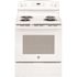 GE 30 in. 4 Burner Element Free-Standing Electric Range in White with Self Clean
