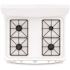 GE 30 in. 4.8 cu. ft. Freestanding Gas Range in White