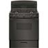 GE 30 in. 4.8 cu. ft. Freestanding Gas Range in Black