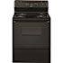 Hotpoint 30 in. 4 Burner Element Free-Standing Electric Range in Black
