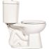 Niagara Stealth 10 in. Rough-in 2-Piece 0.8 GPF Single Flush Round Front Toilet in White