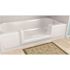Cleancut Wide White Step Bathtub Conversion Kit