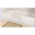 Cleancut Wide White Convertible Bathtub Conversion Kit