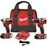 M18 18V Lithium-Ion Brushless Cordless Compact Drill/Impact Combo Kit (2-Tool) W/ (2) 2.0Ah Batteries, Charger & Bag