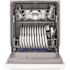 Frigidaire 24 In. in. Front Control Built-In Tall Tub Dishwasher in White with 3-Cycles, 55 dBA