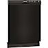 Frigidaire 24 In. in. Front Control Built-In Tall Tub Dishwasher in Black with 3-Cycles, 55 dBA