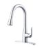 Gerber Plumbing Viper 1h Pull-Down Kitchen Faucet W/ Deck Plate 1.75gpm Chrome