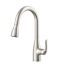 Gerber Plumbing Viper 1h Pull-Down Kitchen Faucet W/Deck Plate 1.75gpm Ss