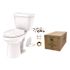 Gerber Plumbing Viper .8gpf ADA Elongated Toilet-In Box Tank/Bowl W/Lever White