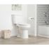 Gerber Plumbing Viper .8gpf ADA Elongated Toilet-In Box Tank/Bowl W/Lever White