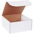 Box Partners 12 X 12 X 6" White Literature Mailers Pkg Of 50