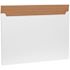 Box Partners 38 X 26 X 1" White Jumbo Fold-Over Mailer Pkg Of 20