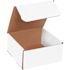 Box Partners 8 X 8 X 4" White Corrugated Mailers Pkg Of 50