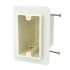 Allied Moulded 1-Gang New Work Fiberglass Vapor Seal Switch/Outlet Box Off White