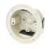 Allied Moulded Old Work Round Wall Box, 3-1/2" Diameter, 14 Cu. In.