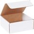 Box Partners 7 1/2 X 7 X 3 1/4" White Literature Mailers Pkg Of 50