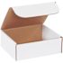 Box Partners 8 X 7 X 3" White Literature Mailers Package Of 50