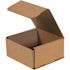 Box Partners 6 X 6 X 3" Kraft Corrugated Mailers Pkg Of 50