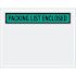 Box Partners 7 X 5 1/2" Green "Packing List Enclosed" Envelopes Cs Of 1000