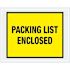 Box Partners 7 X 5 1/2" Yellow "Packing List Enclosed" Envelopes Cs Of 1000