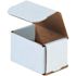Box Partners 3 X 2 X 2" White Corrugated Mailers Pkg Of 50