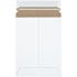 Box Partners 6 X 8" White Self-Seal Stayflats Plus Mailers Cs Of 25