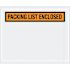 Box Partners 4 1/2 X 5 1/2" Orange "Packing List Enclosed" Envelopes Cs Of 1000