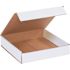 Box Partners 10 X 10 X 2" White Corrugated Mailers Pkg Of 50