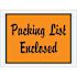 Box Partners 4 1/2x6" Orange "Packing List Enclosed" Envelopes Case Of 1000