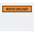 Box Partners 4 1/2x5 1/2" Orange "Invoice Enclosed" Envelopes Case Of 1000