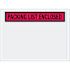 Box Partners 4 1/2 X 6" Red "Packing List Enclosed" Envelopes Cs Of 1000