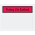 Box Partners 4 1/2x6" Red "Packing List Enclosed" Envelopes Case Of 1000
