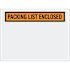 Box Partners 4 1/2x6" Orange Packing List Enclosed Envelopes Case Of 1000